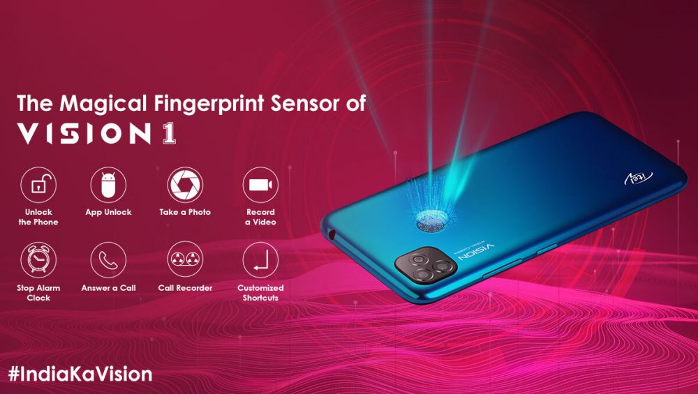 itel Vision 1: You can do much more with the Fingerprint Sensor