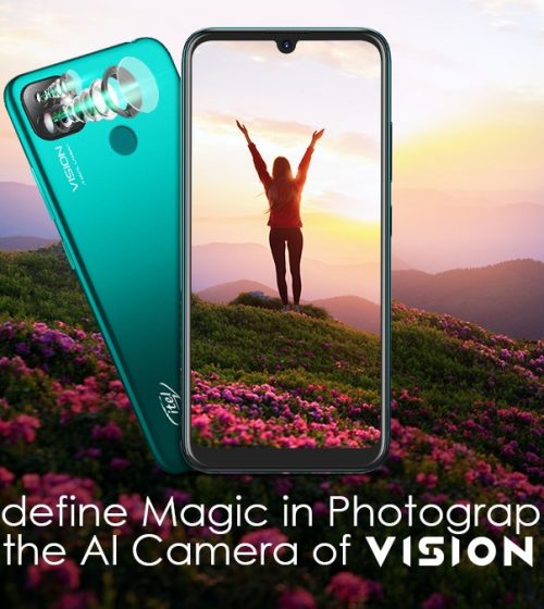 ITEL VISION 1 LET’S YOU ZOOM IN ON THE FUN – AI POWERED CAMERA