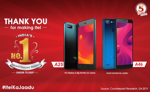 Itel India | New Miliestone in The World of Smartphones in India
