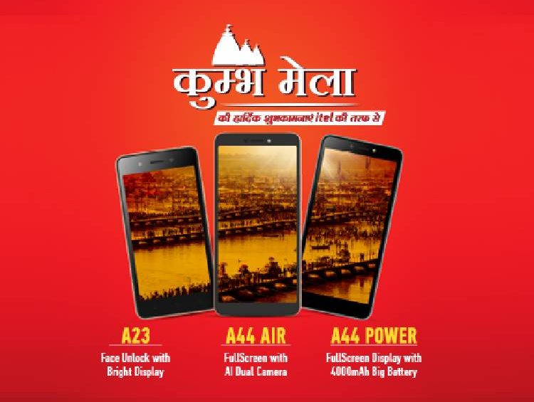 itel mobile is proud to be a part of the gigantic Kumbh Mela celebrations